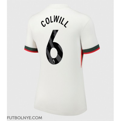 Camiseta Chelsea Levi Colwill #6 Visitante Equipación para mujer 2025-26 manga corta Camiseta Chelsea Levi Colwill #6 Visitante Equipación para mujer 2025-26 manga corta